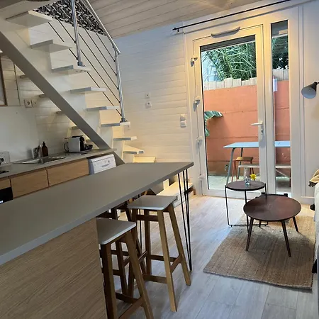 بيت للعطل Maison Cosy, Wifi Terrasse, Proche Plage, Gare, Centre آركاشو